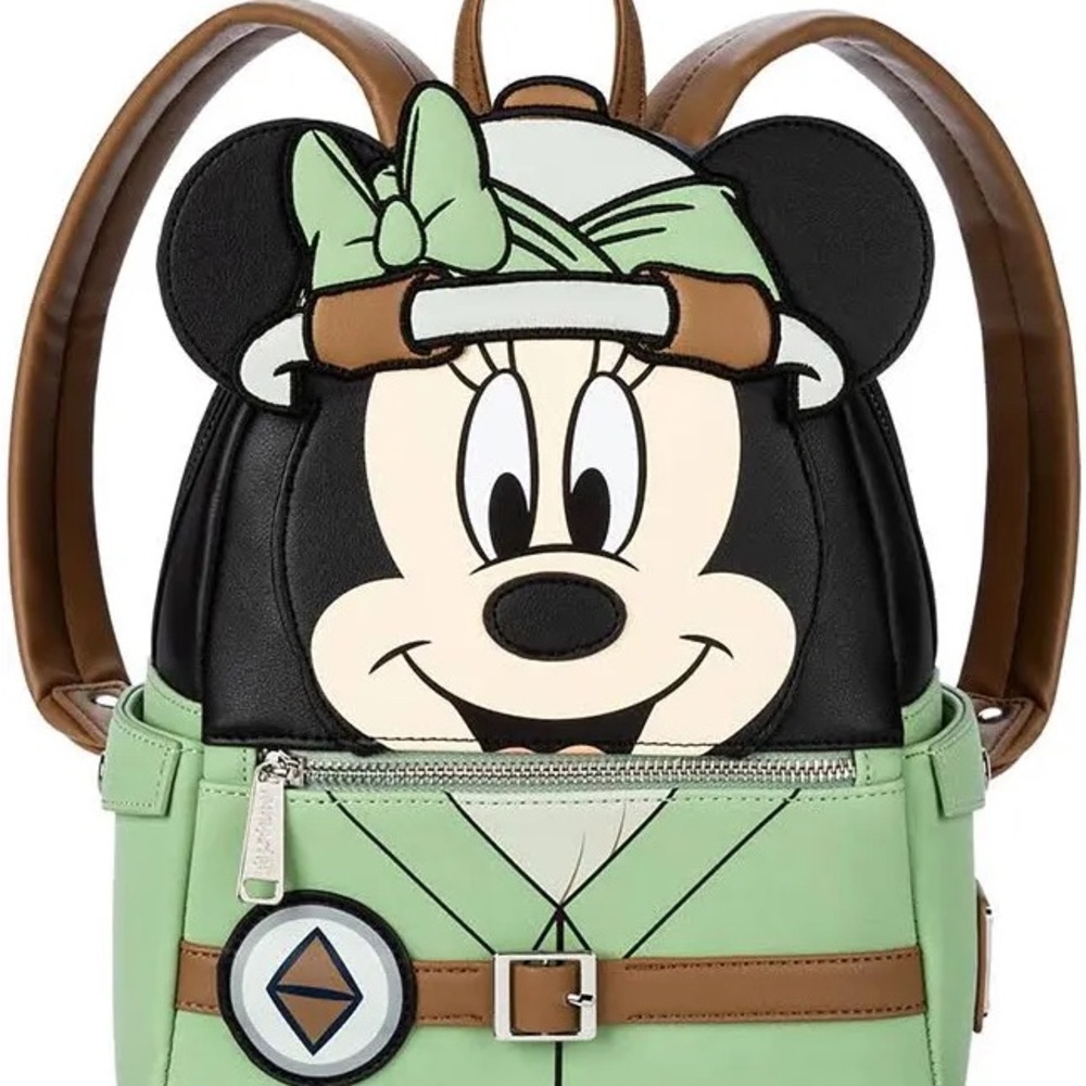 Safari Minnie Mouse Loungefly Backpack